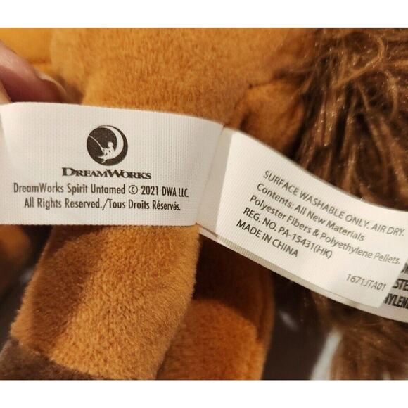 Dreamworks Spirit Untamed Plush Riding Free 8" SPIRIT Horse Stuffed Animal Toy - Picture 8 of 11